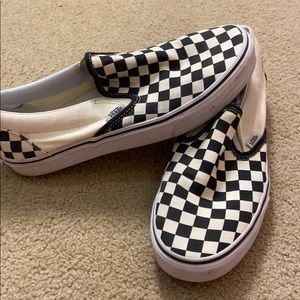 Checkered vans